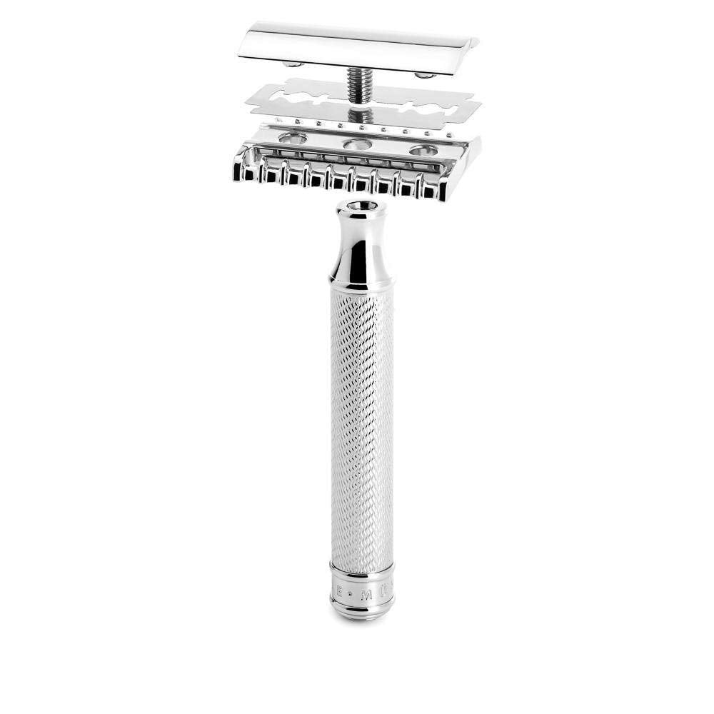 MÜHLE TRADITIONAL R41 Double Edge Safety Razor (Open Comb) For Men - Perfect for Every Day Use, Barbershop Quality Close Smooth Shave Beauty and Personal Care M MÜHLE