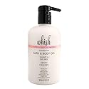 Whish Beauty Pomegranate Body Wash - Moisturizing Bath & Body Gel for Women - Gentle on Sensitive Skin with Shea Butter & Aloe - Sulfate & Paraben Beauty & Personal Care Whish