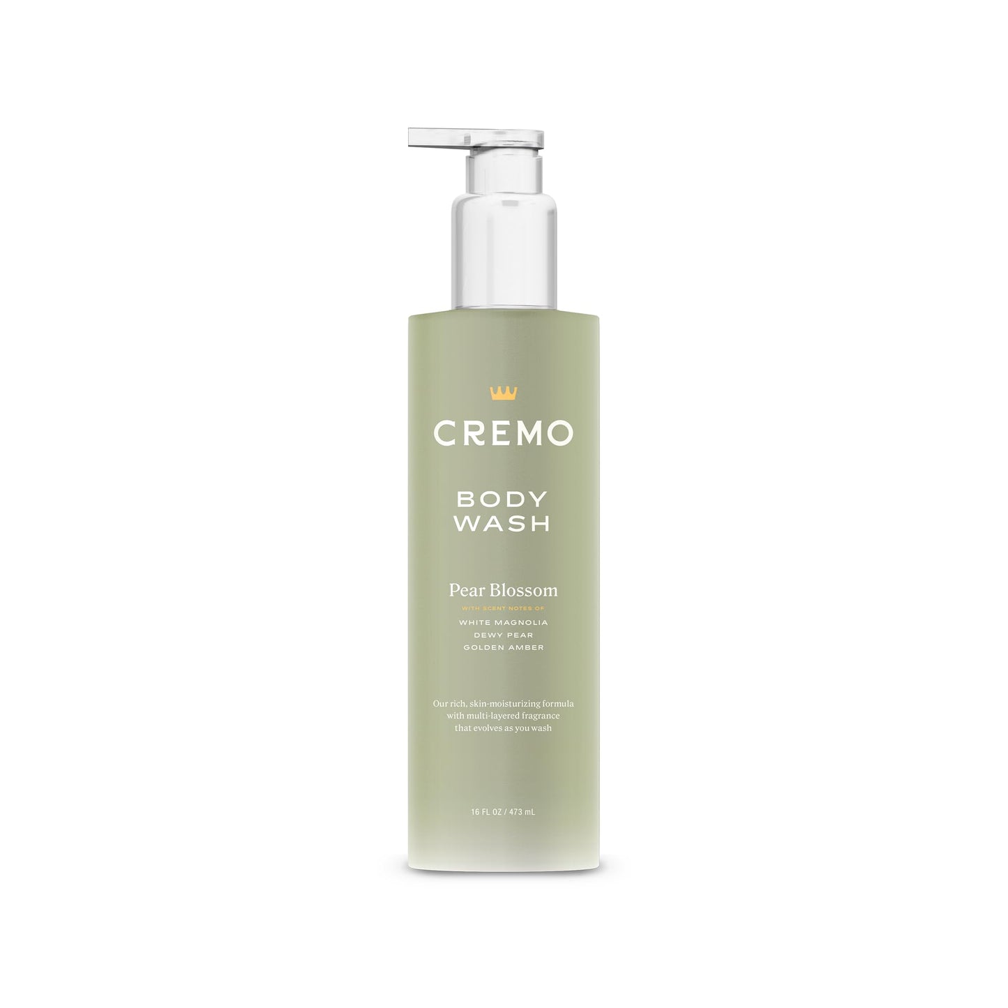 Cremo Pear Blossom Skin Moisturizing Body Wash for Women, Notes of Delicate Petals of Pear Blossoms, 16 Fl Oz Beauty & Personal Care Cremo