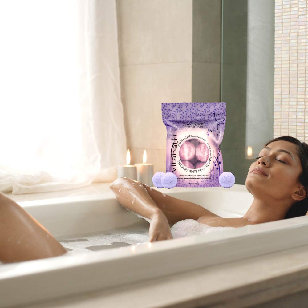 Vitabath Bath Fizzies, Lavender Chamomile, 10 Ounce Beauty & Personal Care Vitabath