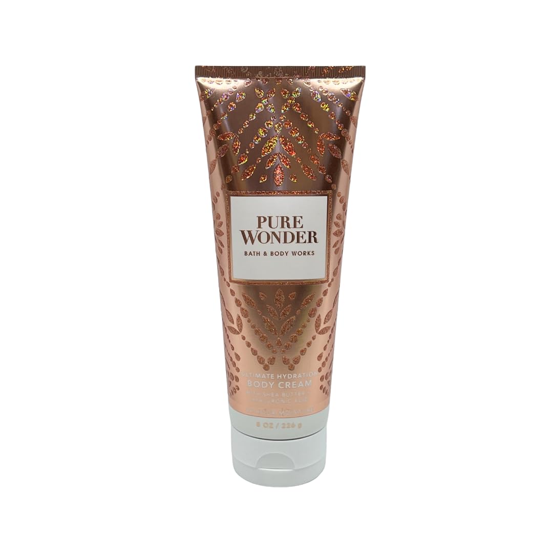 Bath & Body Works PURE WONDER Deluxe Gift Set - Fragrance Mist - Body Cream - Body Lotion - Shower Gel - Full Size Beauty & Personal Care Bath & Body Works