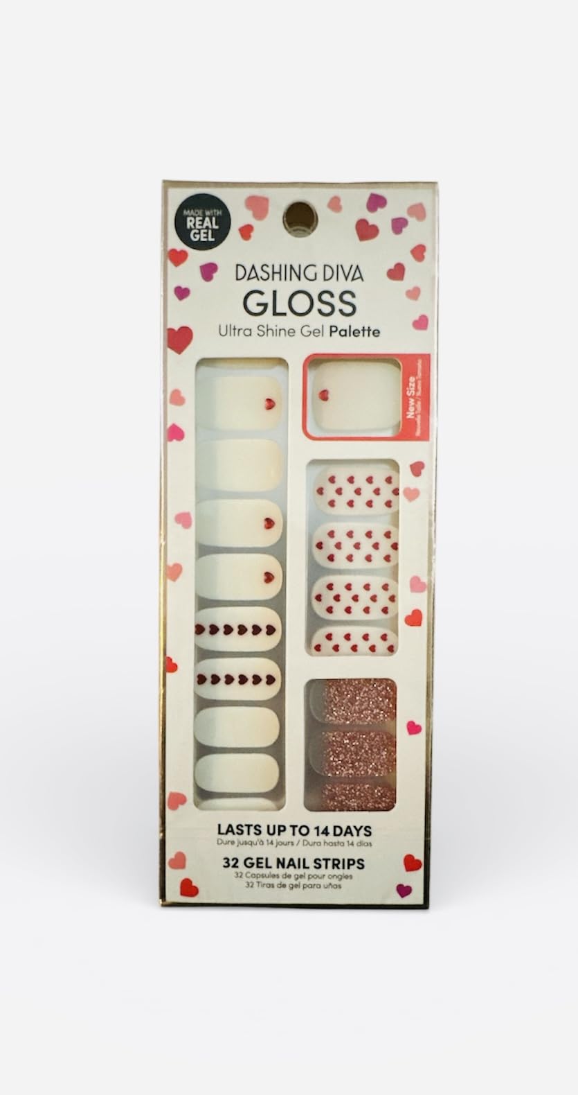 Dashing Diva Gloss Ultra Shine Gel Palette (Light Hearted) Beauty & Personal Care Dashing Diva