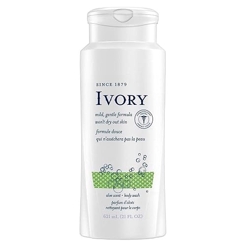 Ivory Scented Body Wash, Aloe 21 oz (Pack of 4) Beauty & Personal Care Ivory