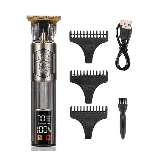 EWKYLSEM Razors Popular Retro T9 Electric Hair Cutting Machine, USB Charging use Cordless use Hair Clipper, Professional Grade Hair Trimmer(Striped Beauty and Personal Care EWKYLSEM