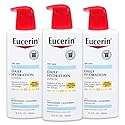 Eucerin Daily Hydration Lotion with SPF 15 - Broad Spectrum Body Lotion for Dry Skin - 16.9 fl. Oz. Pump Bottle (Pack of 3) Beauty & Personal Care Eucerin