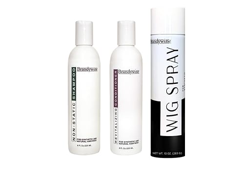 Brandywine Synthetic and Human Hair Care Products (8oz Shamp, Cond and Aerosal Wig Spray) Beauty & Personal Care Brandywine