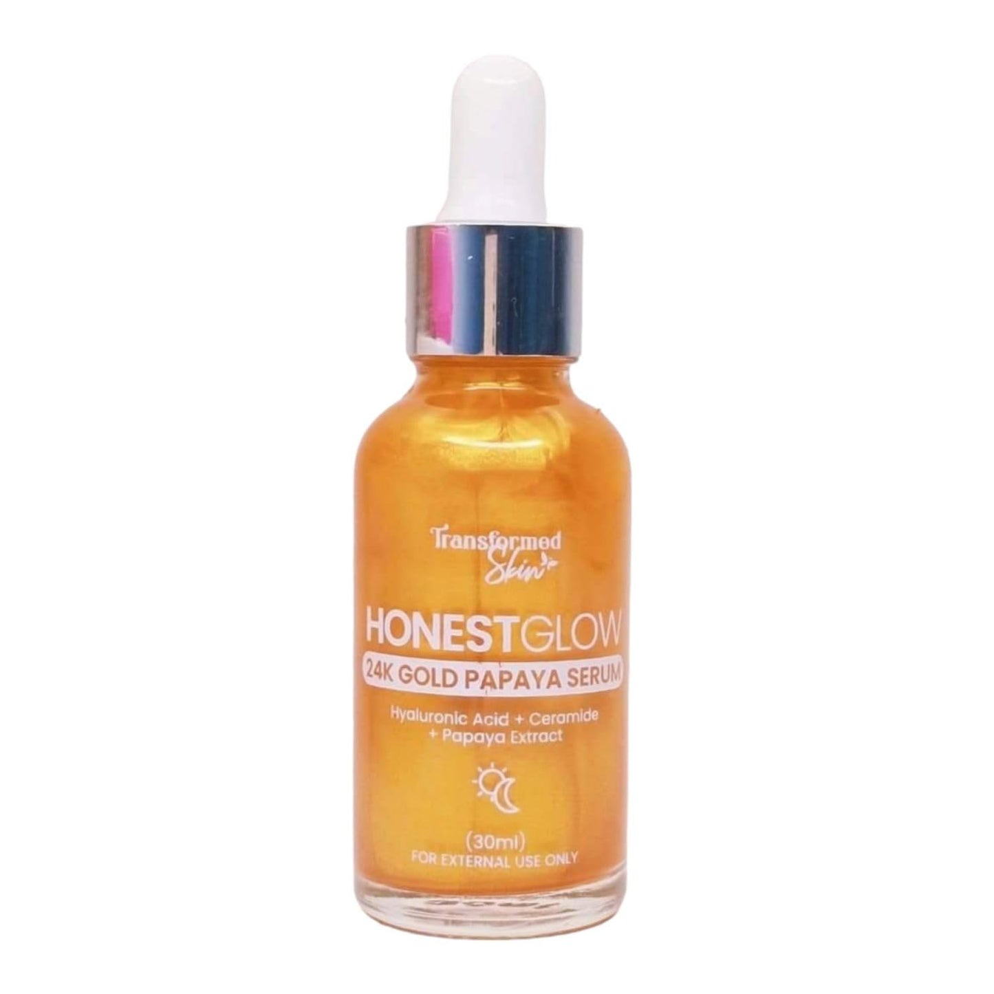 Transformed Skin HONEST GLOW 24K Gold Papaya Serum, 30ml Beauty & Personal Care HonestGlow