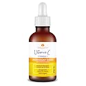 Dermaline Vitamin C Serum for Face with Hyaluronic Acid and Jojoba Oil, Hydrating, Brightening, and Deep Moisturizing Age Control to Diminish Fine Beauty & Personal Care DERMALINE