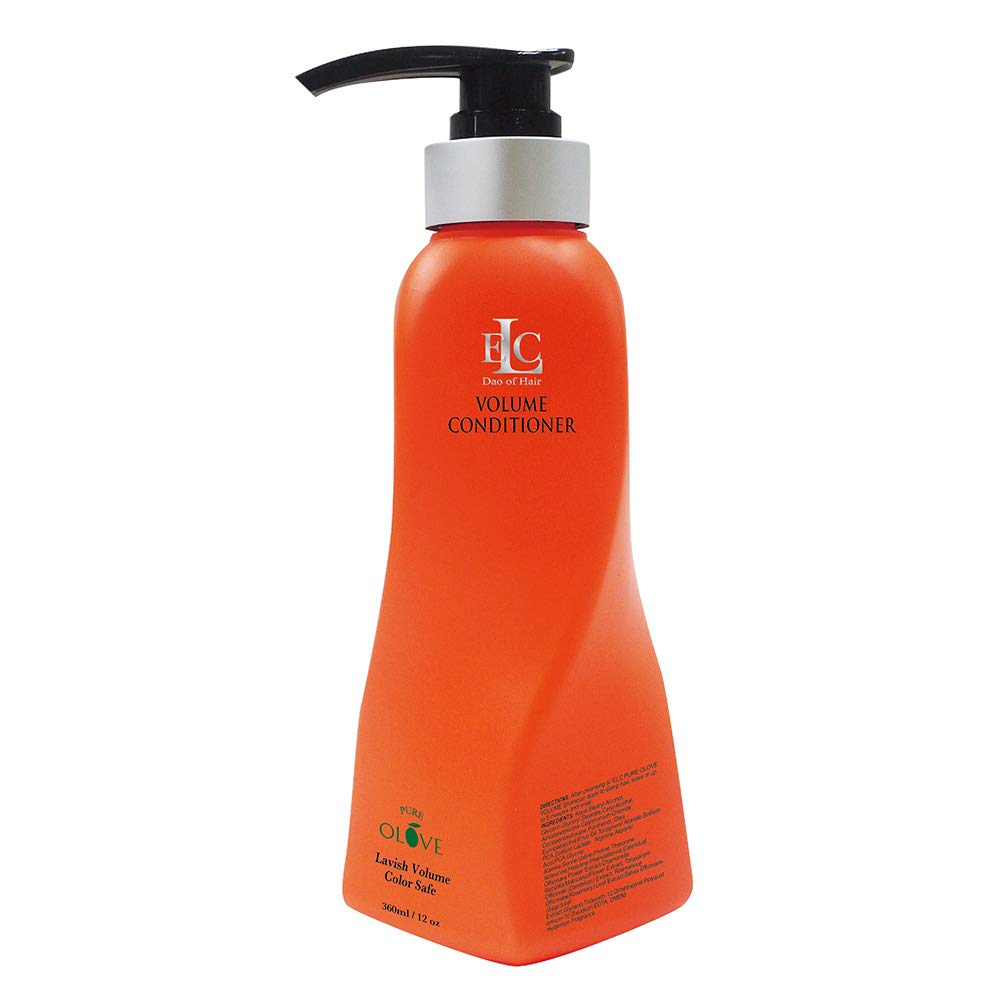 ELC Pure Olove Volume Conditioner (12 oz) Color Protecting, Thickening, Bodybuilding, Volumizing, Nourishing, Repairing, Light Weight daily