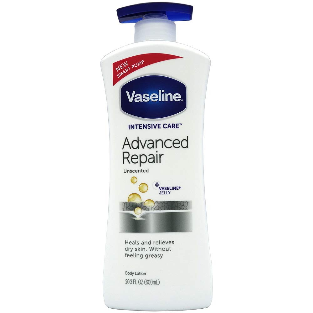 Vaseline Advanced Repair Body Lotion 600ml [parallel import goods] Beauty & Personal Care Vaseline