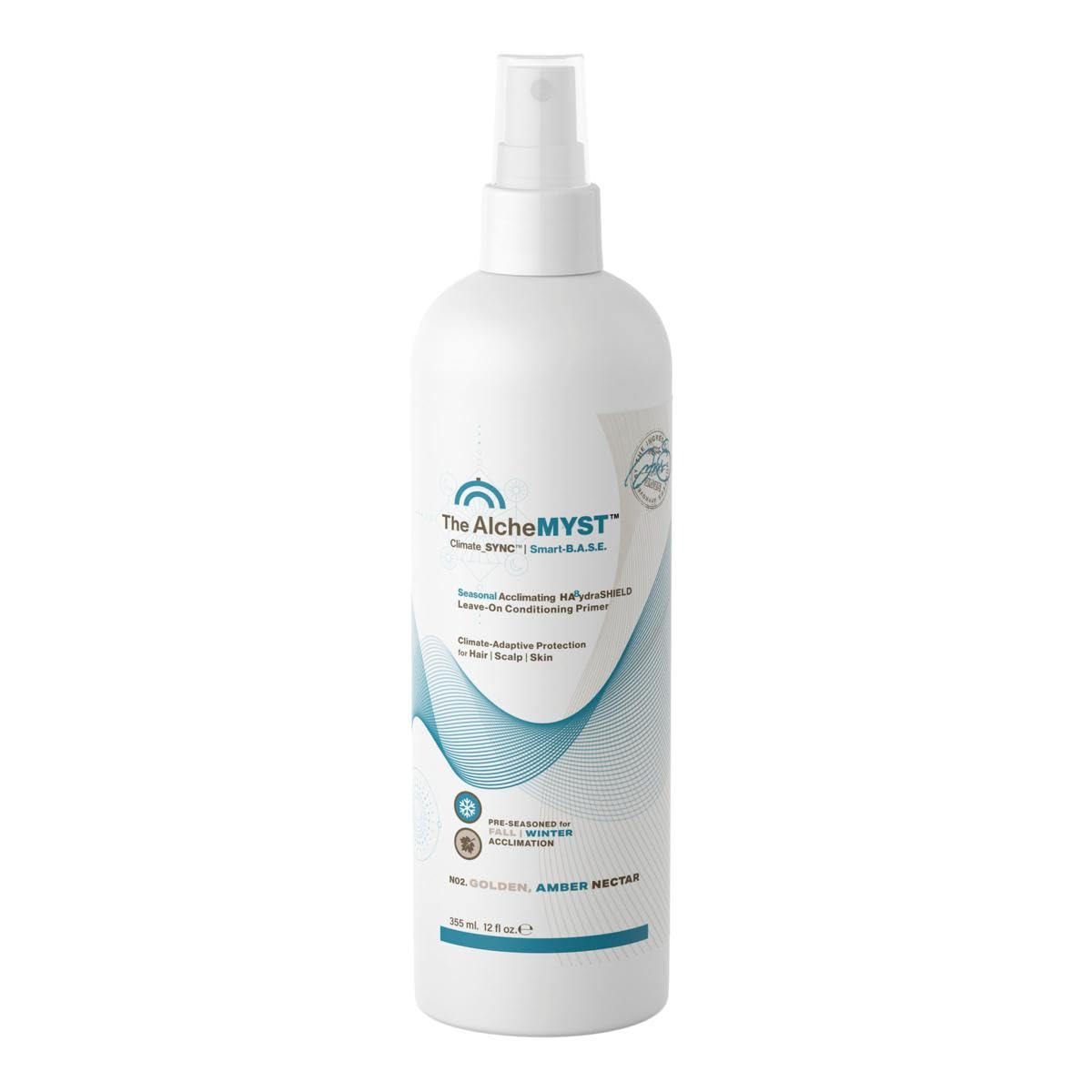 Tweak'd by Nature Fall/Winter AlcheMYST Leave-On Seasonal Primer, Hair & Body Mist, Golden Amber Nectar, All Natural Organic, Anti-Frizz & Hydrating Beauty & Personal Care Tweak'd by Nature
