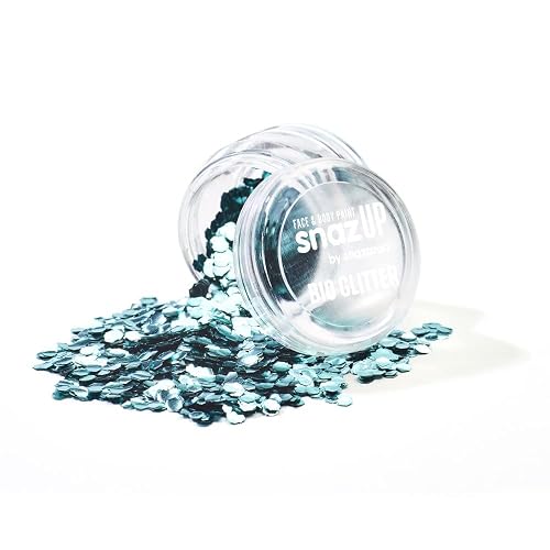 Snazaroo Chunky Bio Glitter, 5g (.17-oz) Tub, Sky Blue Beauty & Personal Care Snazaroo