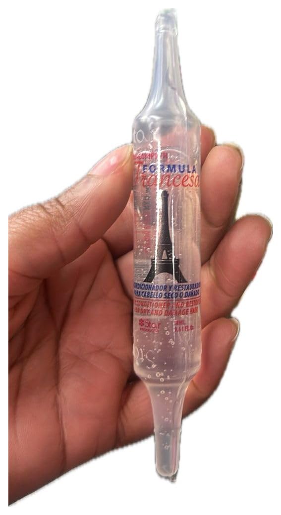 2 Vials Star Bio Complex French Formula Reconstructs and Conditions Dry and Processed Hair