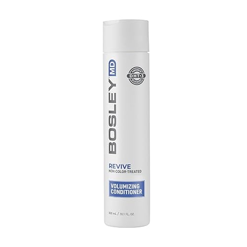 BosRevive Volumizing Conditioner for Noticeably Thinning, Non Color-Treated Hair - DHT-Blocking Saw Palmetto, Biotin Strengthening, Niacin Beauty & Personal Care BosleyMD