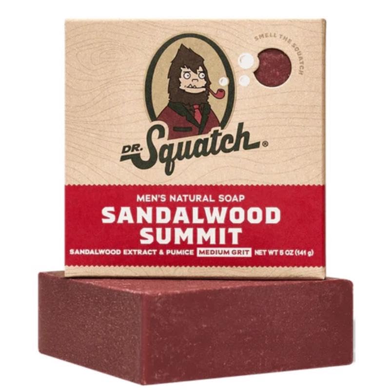 Dr. Squatch Sandalwood Summit Scent Bar Soap 5 oz Beauty & Personal Care Dr. Squatch