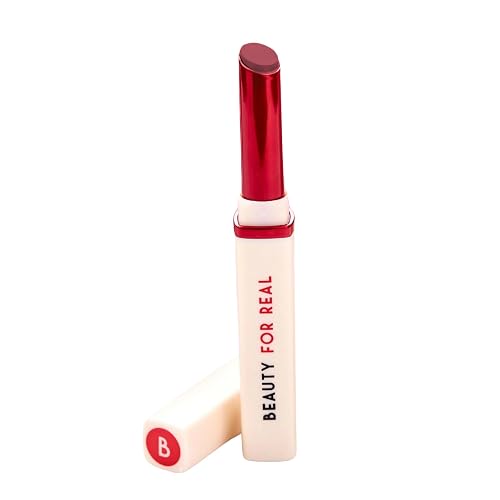 Beauty For Real Lip Revival Essential Hydration Serum Lipstick, Neutral - Lightweight & Hydrating - Contains Hyaluronic Acid, Mango Butter, and Beauty & Personal Care Beauty For Real
