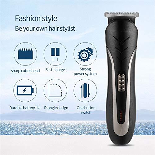 ZUIAI Electric Hair Clipper Beard Nose Hair Trimmer Trimming Comb Limit Comb Set Rechargeable Home Beauty Set Beauty and Personal Care ZUIAI