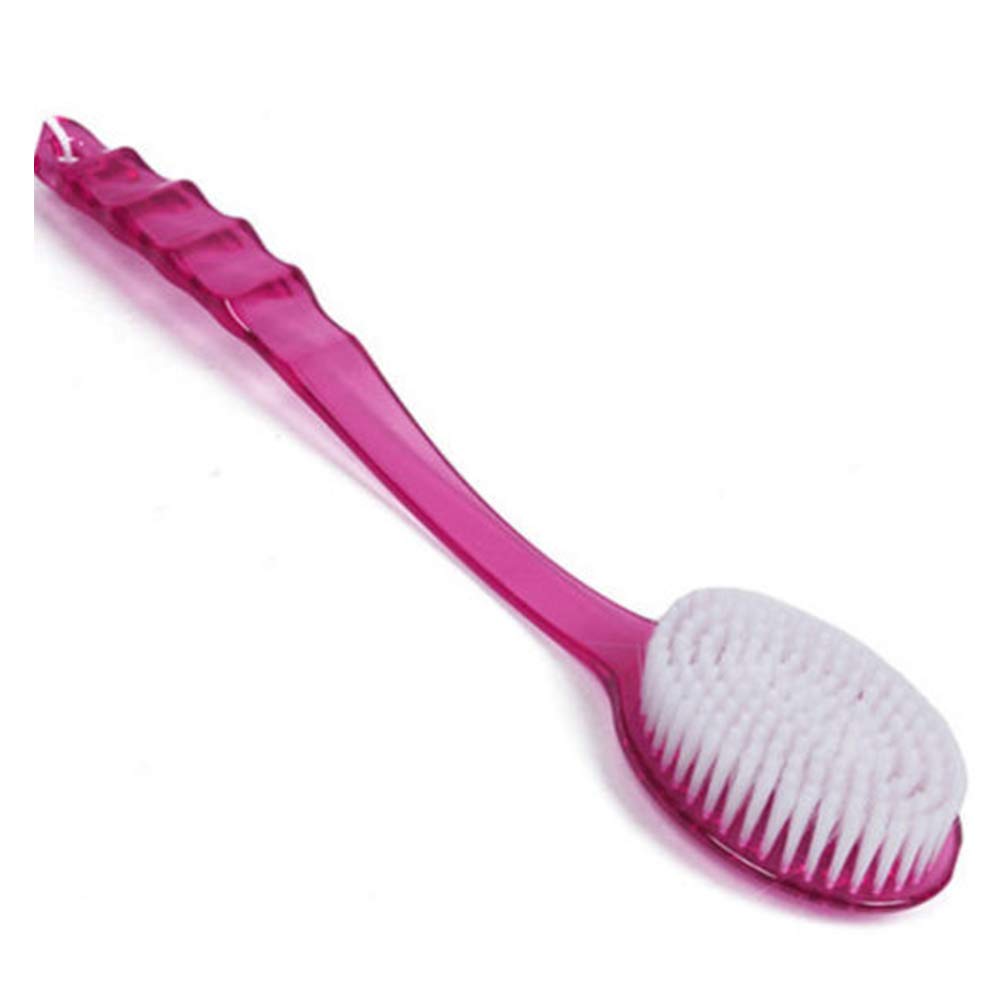 Mosichi Body Brush Back Scrubber Long Handle Bath Shower Brush Massager Skin Cleaning Tool Rose Red Beauty and Personal Care Mosichi