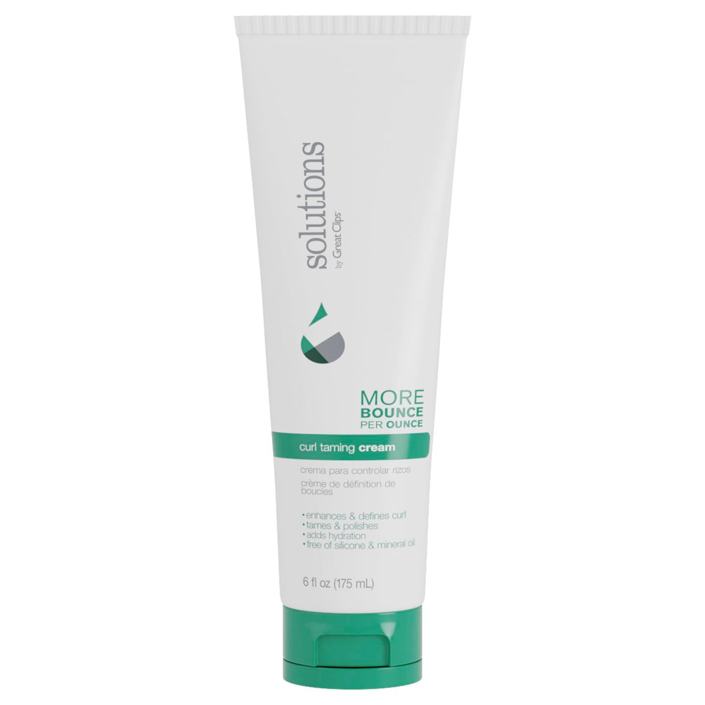GREAT CLIPS Solutions Curl Taming Cream, 6oz | Enhance & Define Curls | For a Tame and Polished Look Beauty & Personal Care GREAT CLIPS