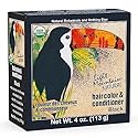 Light Mountain Henna Hair Color & Conditioner - Black Hair Dye, Organic Henna Leaf Powder and Botanicals, Chemical-Free, Semi-Permanent Hair Color + 4 Beauty & Personal Care LIGHT MOUNTAIN