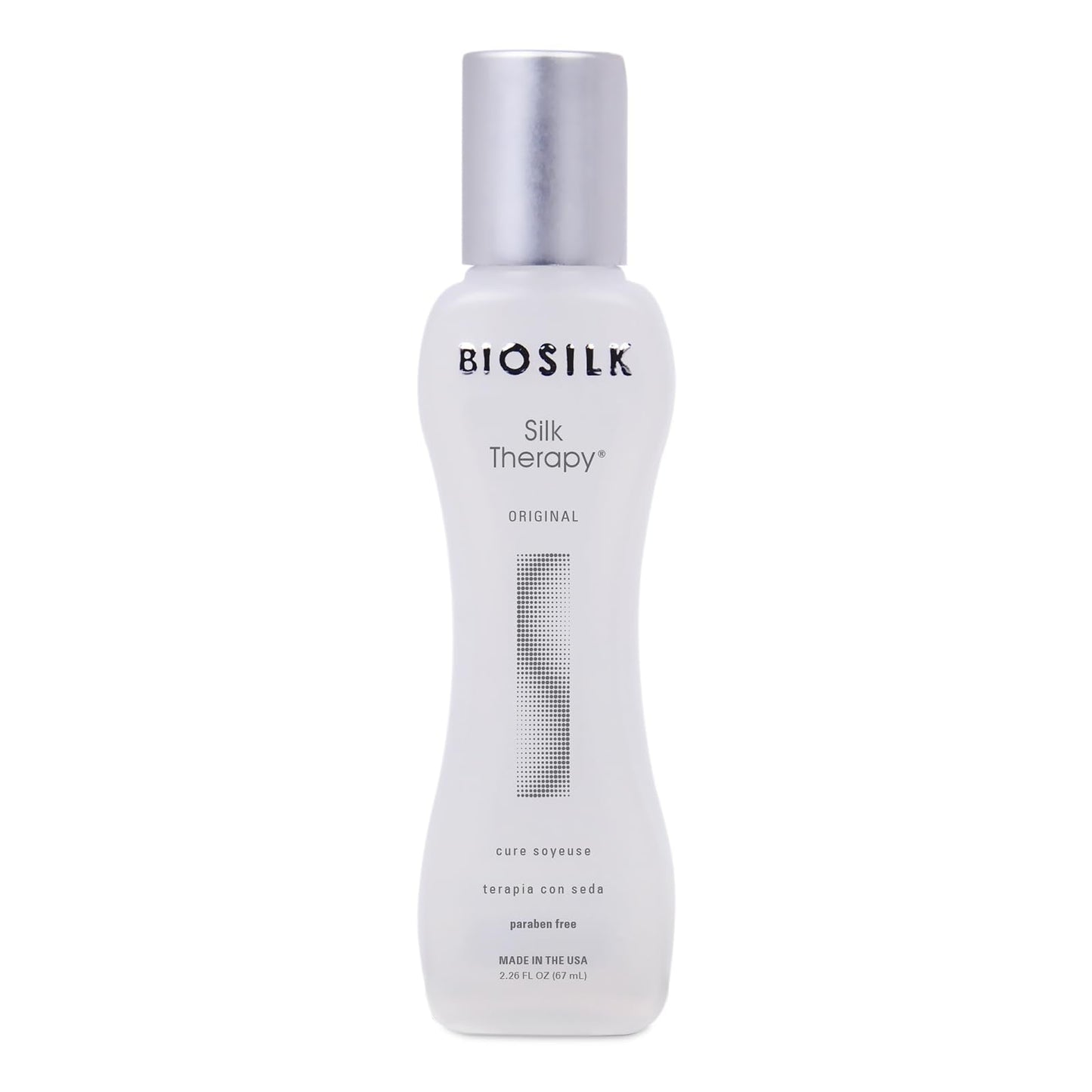 BioSilk Silk Therapy Original, Reconstructing Leave-In Hair Treatment, Adds Shine, Smooths & Prevents Split Ends, Sulfate-Free, Paraben-Free Beauty & Personal Care BioSilk