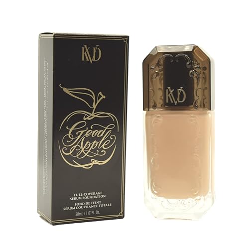 KVD Beauty Good Apple Non-Comedogenic Full-Coverage Serum Foundation Light 010 Beauty & Personal Care Kat Von D