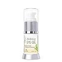 Deluvia Daily Under Eye Gel - Reduces the Appearance of Puffiness, Wrinkles, Fine Lines, Bags, Dry, Crepe Skin - Organic Aloe, Vitamin E, Hyaluronic Beauty & Personal Care DELÚVIA