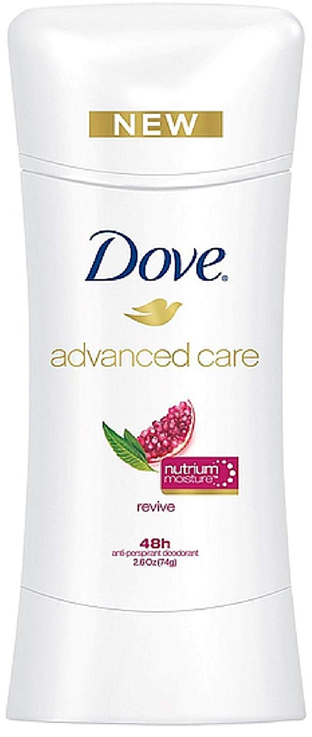 Dove Advanced Care Anti-Perspirant Deodorant, Revive 2.6 oz (4 Pack) Beauty and Personal Care Unilever