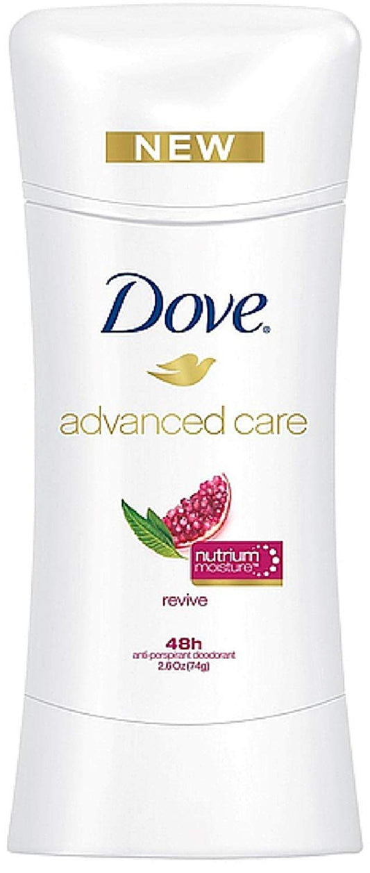 Dove Advanced Care Anti-Perspirant Deodorant, Revive 2.6 oz (4 Pack) Beauty and Personal Care Unilever