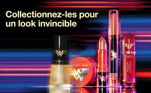 REVLON x WW84 Wonder Woman Liquid Armor Glow Pot, Glossy Eye and Face Jelly Highlighter, in Champagne, 001 Golden Lasso, 0.24 oz Beauty & Personal Care REVLON