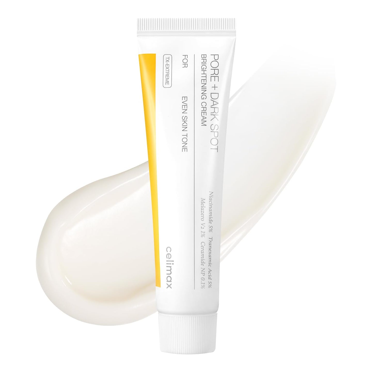 celimax Pore+Dark Spot Brightening Cream | with Niacinamide, Tranexamic Acid, TXA Cream, Pore Minimizer, Non-Irritating, Hydrating, For Sensitive Beauty and Personal Care celimax Default Title