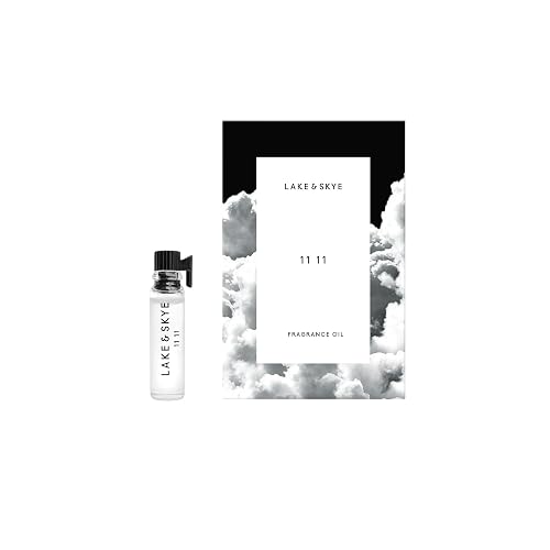 Lake & Skye 11 11 Fragrance Oil Sample Perfume, Signature Skin Musk with White Ambers, Unisex Scent, 0.06 fl oz (2 mL) Beauty & Personal Care Lake & Skye