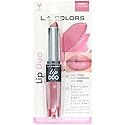 L.A. COLORS Lipgloss & Lipstick Duo, C62217 Charmed, 0.12 Oz Beauty & Personal Care L.A. COLORS