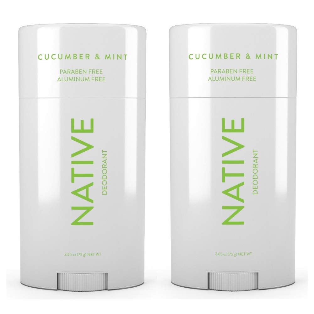 Native Deodorant Cucumber & Mint 2.65oz (2 pack) Beauty and Personal Care Flywrun