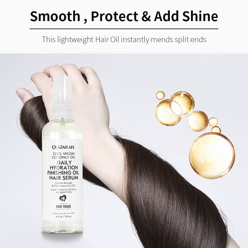 Coconut Revitalize and Nourish Hair Care Set - Coconut Milk/Oil Infused Ultimate Hydration Bundle (Shampoo, Conditioner, Leave-In Conditioner Beauty & Personal Care OLAZARAH