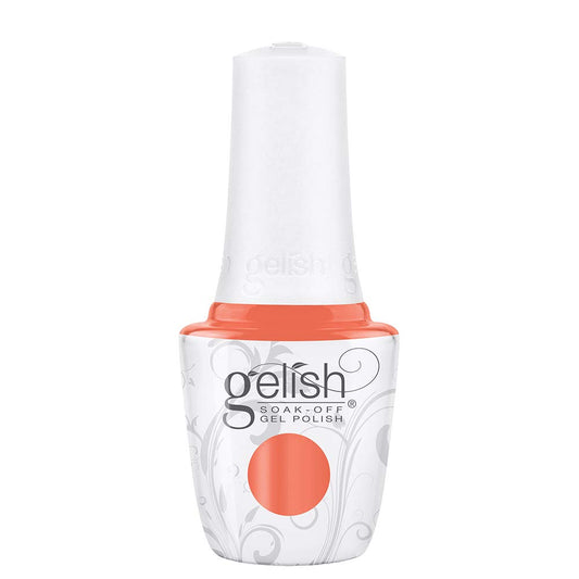 Gelish Summer Feel The Vibes Collection Nail Polish: Orange Crush, 15 mL