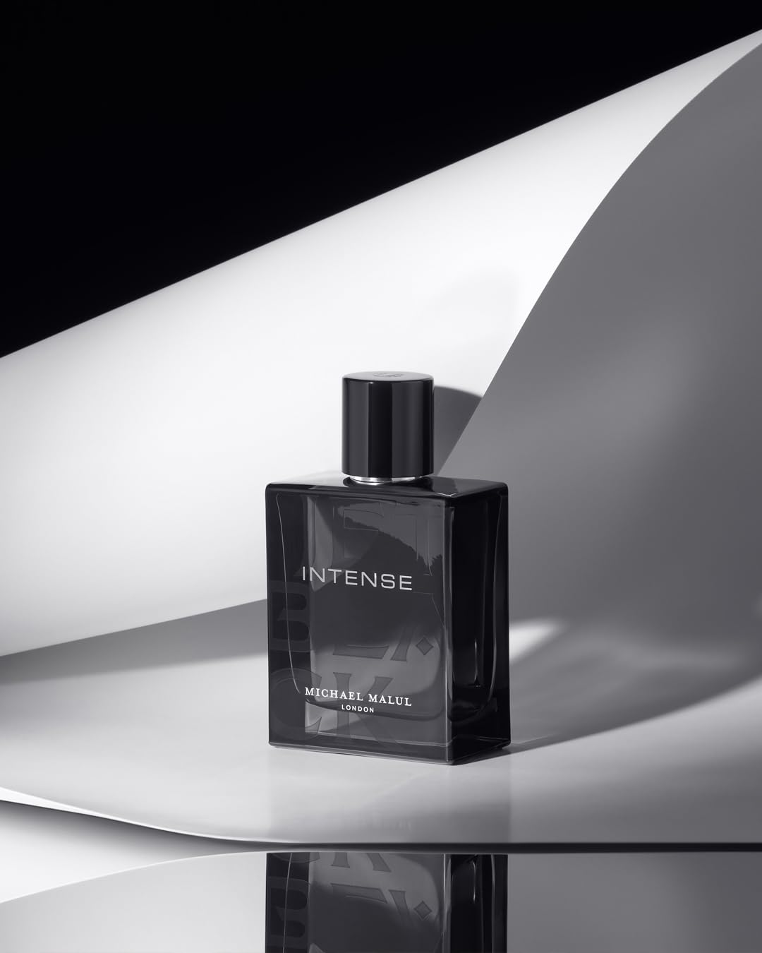 Michael Malul Jet Black Intense Eau de Parfum for Men - 100ml | 3.4oz Beauty & Personal Care Michael Malul