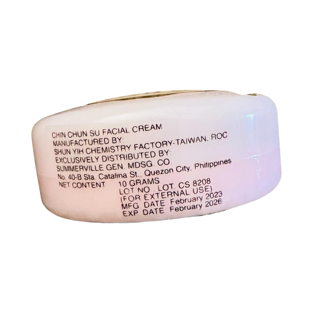 Chin Chun Su Facial Cream, Beige Label, 1 Box - 12 Pieces Beauty & Personal Care Chin Chun SU