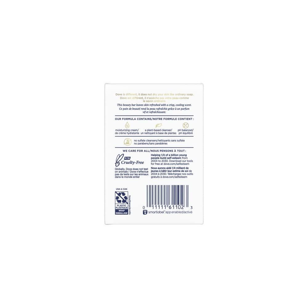 Dove Go Fresh Beauty Bar, Cool Moisture, 4 oz bars, 6 ea (Pack of 2) Beauty & Personal Care Dove