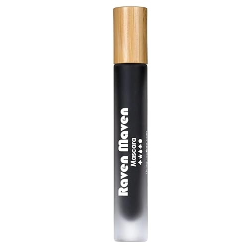 Living Libations - Raven Maven Mascara | Natural, Wildcrafted, Cruelty-Free Clean Beauty (0.33 fl oz | 10 ml) Beauty & Personal Care LIVING LIBATIONS