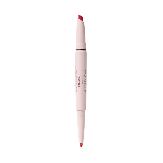 Wander Beauty Lipsetter Dual Cream Lipstick + Lip Liner - Red Over Heels - Ultra-Smooth, Hydrating Lipstick and Red Lip Liner with a Soft Matte Beauty & Personal Care Wander Beauty