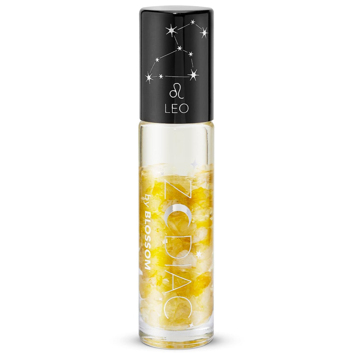 Blossom Lip Gloss Zodiac Sign Vanilla Scented Roll-On Lip Gloss, Moisturizing + Hydrating with Zodiac Crystals, Made in USA, 0.20oz, Leo Beauty & Personal Care Blossom