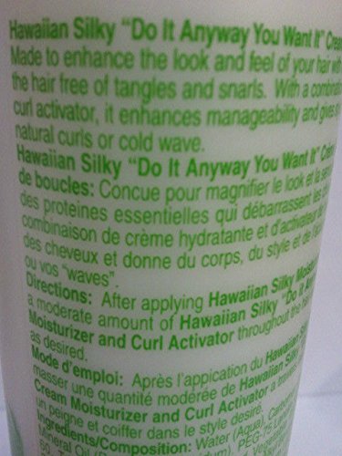 Hawaiian Silky Hawaiian silky cream activator do any way you want it 8 fluid ounce, White, 8 Fl Ounce Beauty & Personal Care Hawaiian Silky