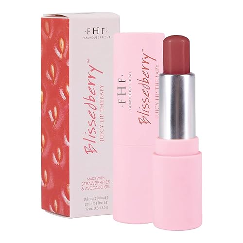 FarmHouse Fresh Blissedberry Juicy Lip Therapy, 0.12 oz. Beauty & Personal Care FarmHouse Fresh