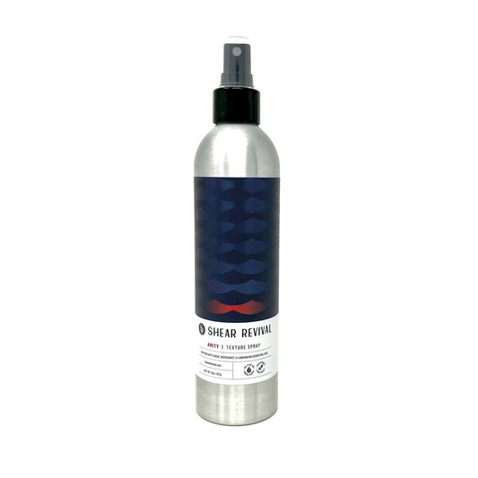 Shear Revival Amity Texture Spray for Men & Women - Vegan, Light Hold, Matte Finish for All Hair Types, Sage, Bergamot, and Labdanum Scent with Sea Beauty & Personal Care Shear Revival