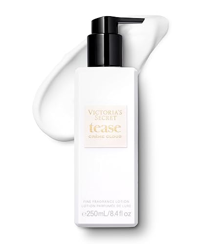 Victoria's Secret Tease Crème Cloud Fragrance Lotion, Notes of Vanilla Meringue, Santal Flower & Sheer Amber, (8.4 oz) Beauty & Personal Care Victoria's Secret