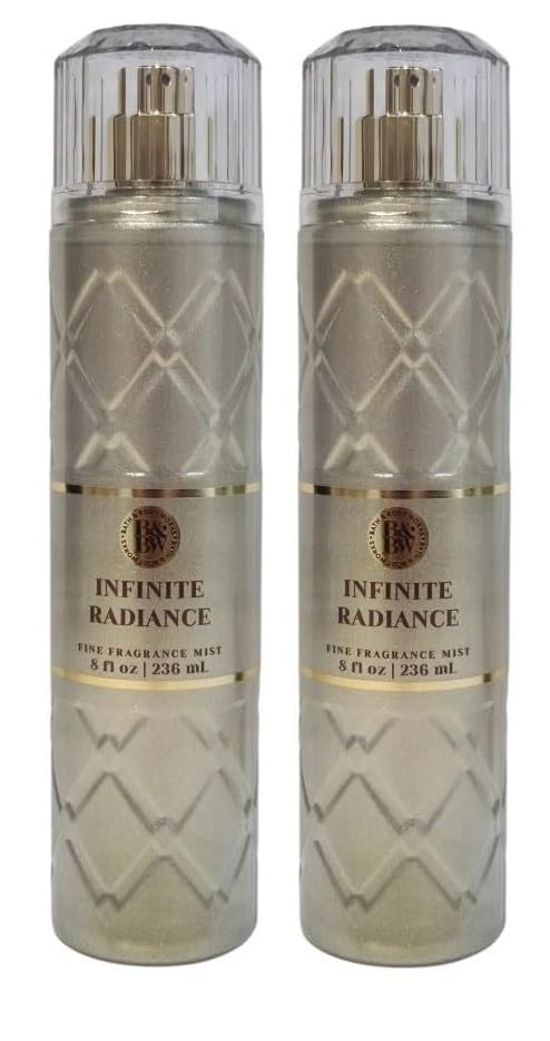 Bath & Body Works Infinite Radiance Fine Fragrance Mist 8 oz each - Pack of 2 Beauty & Personal Care Bath & Body Works