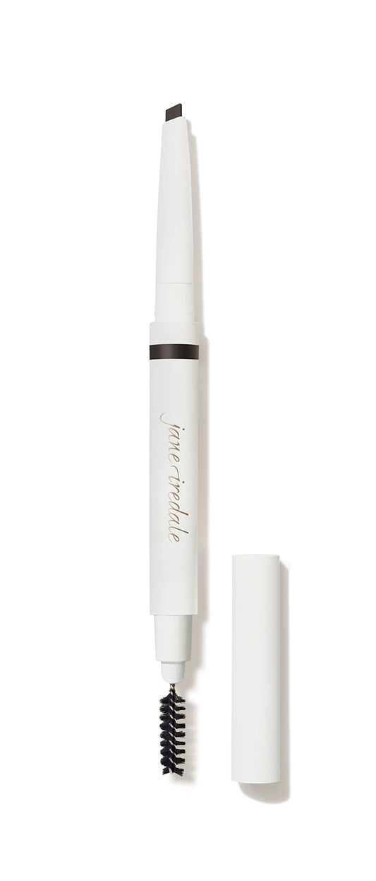 jane iredale PureBrow Shaping Pencil Retractable Pencil + Spoolie Expertly Outlines, Shapes, Fills, & Fluffs, Water-Resistant, Smudge-Proof Formula