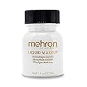 Mehron Makeup Liquid Makeup | Face Paint and Body Paint Perfect for Halloween, Cosplay I Air Brush Compatible (1 oz) Beauty & Personal Care Mehron