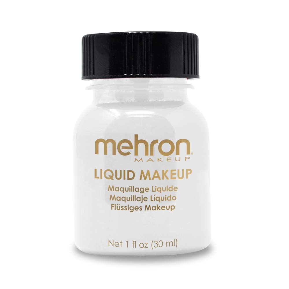 Mehron Makeup Liquid Makeup | Face Paint and Body Paint Perfect for Halloween, Cosplay I Air Brush Compatible (1 oz) Beauty & Personal Care Mehron